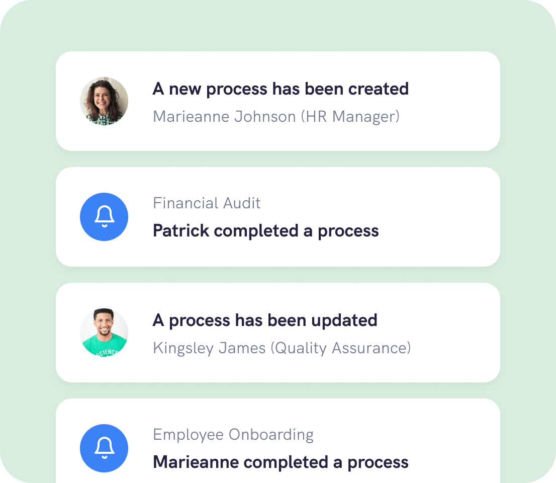 Employee Training App with SOP notifications